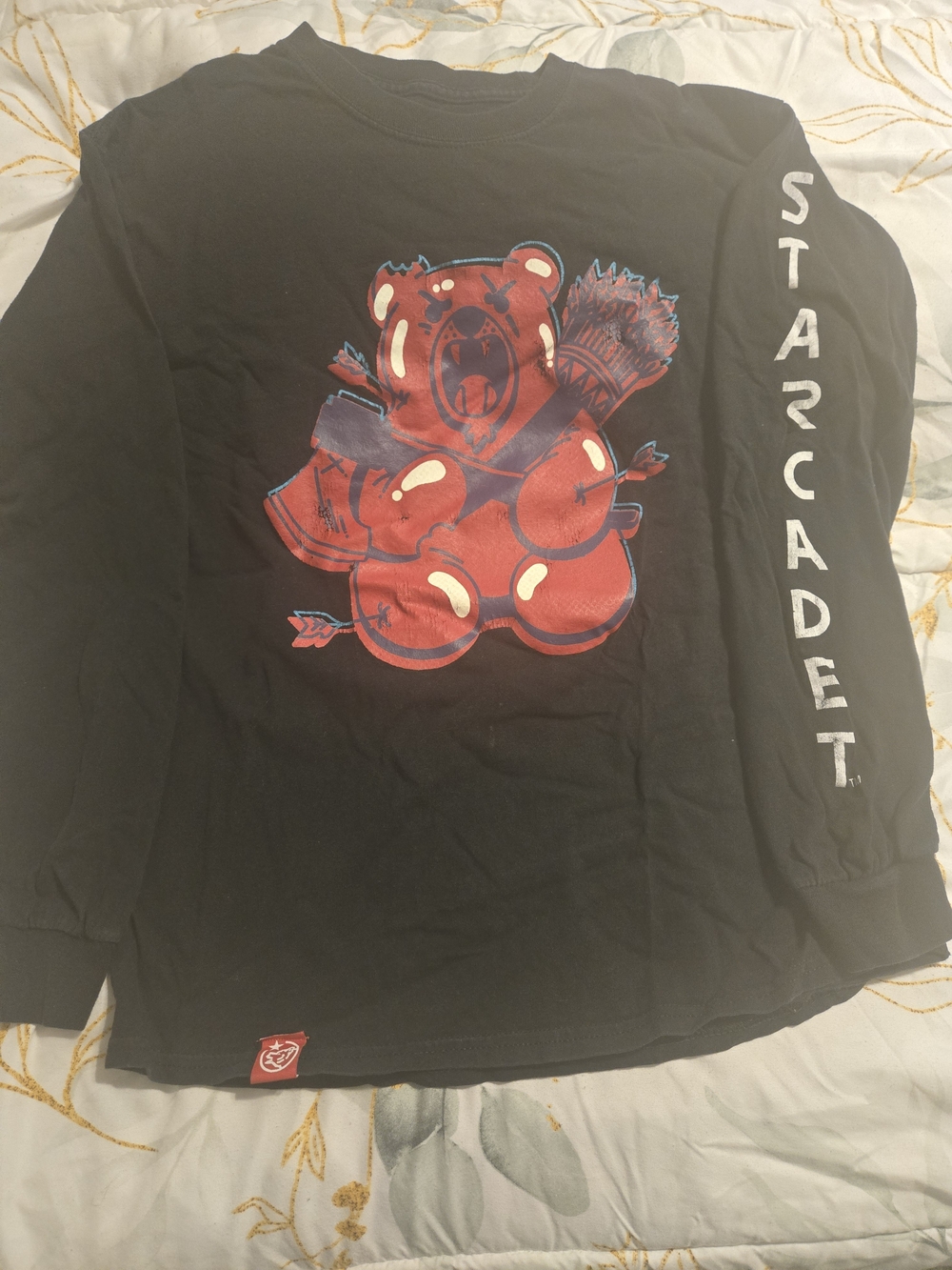 Star Cadet Long Sleeved Gummy Bear Warrior Shirt Size Medium